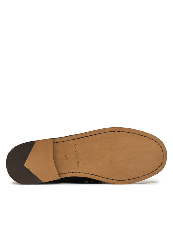 Tommy Hilfiger Mokasíny Tommy Hilfiger Classic Hilfiger Suede Loafer FM0FM05363 Tmavomodrá