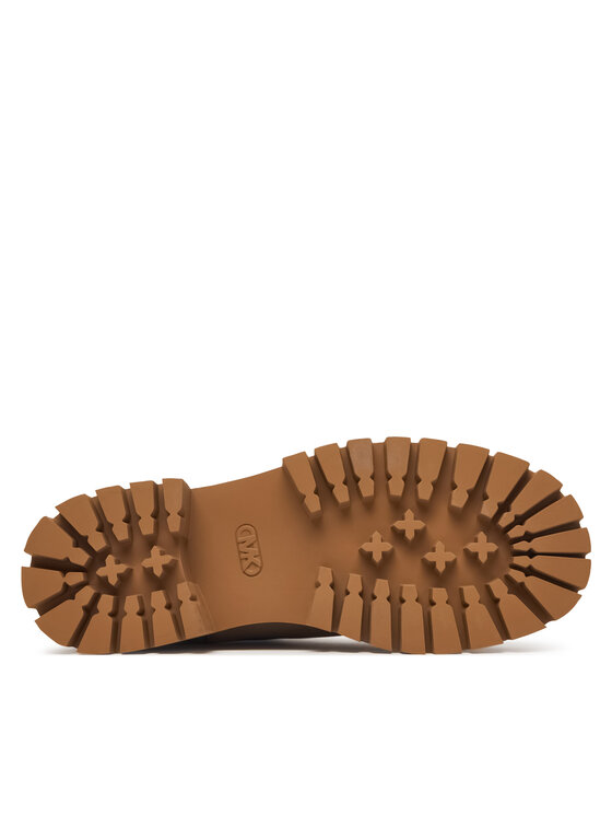 MICHAEL Michael Kors Klassische Stiefeletten MICHAEL Michael Kors Asher Flat Bootie 40F5ASFE5S Beige