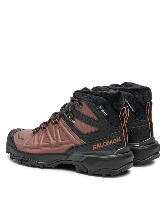 Salomon Pārgājienu apavi Salomon X Ultra Snowpilot Waterproof L47585800 Melns