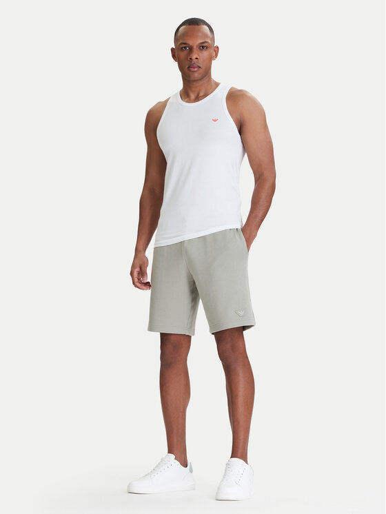Emporio Armani Underwear Emporio Armani Underwear Camiseta sin mangas EM000385 AF18891 U0002 Blanco Slim Fit