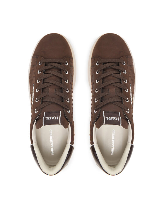 KARL LAGERFELD Sneakersy KARL LAGERFELD Kapri KL52547K Hnědá