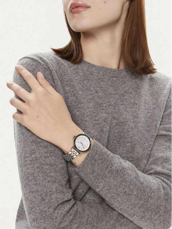 Skagen Zegarek Skagen Signatur Sport Lille SKW3134 Srebrny