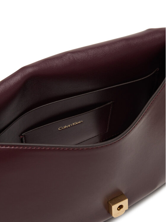 Calvin Klein Soma Calvin Klein Ck Convertible Chain Medium Bag LV04F3171G Bordo