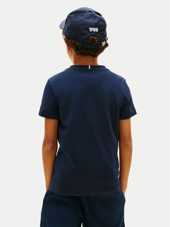Tommy Hilfiger Tommy Hilfiger Camiseta KB0KB10420 Azul marino Regular Fit