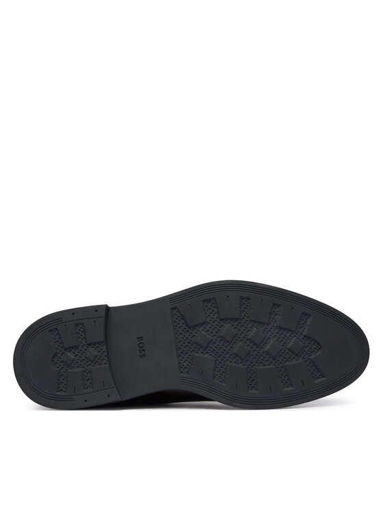 BOSS Kotníková obuv s elastickým prvkem BOSS Calev 50573373 Hnědá