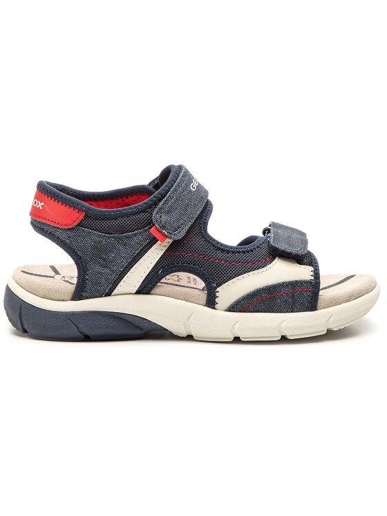 Geox Sandále Geox J S.Flexyper B. A J929DA 01410 C0735 S Tmavomodrá