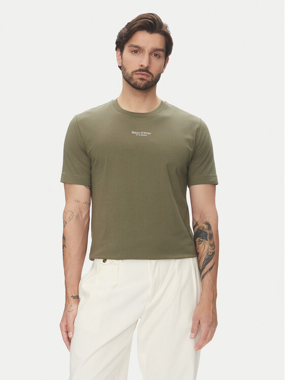 Marc O'Polo Marc O'Polo T-shirt 523 2012 51382 Verde Regular Fit
