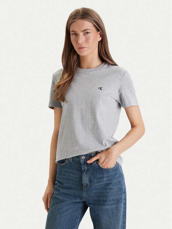 Calvin Klein Jeans Calvin Klein Jeans Camiseta Archive LV047B224G Gris Regular Fit