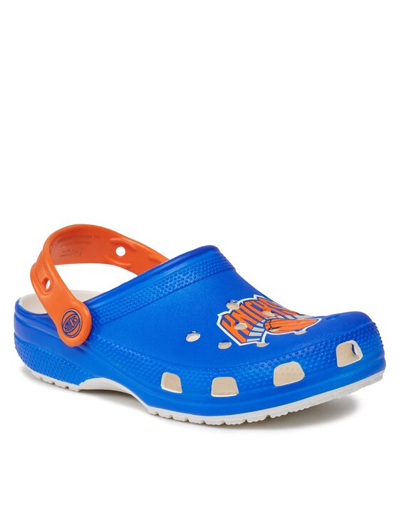 Crocs Ciabatte Crocs Crocs Classic Nba New York Knicks Clog 208862 Bianco