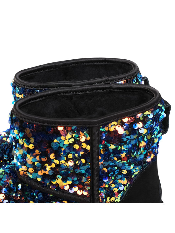 Ugg Снігоходи Ugg W Classic Mini Stellar Sequin 1112515 Чорний