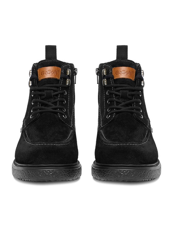 Go Soft Šnurovacia obuv Go Soft CEO-GRIGGS-03 MI08 Čierna