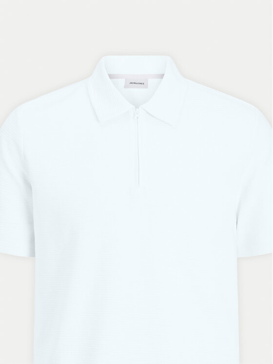 Jack & Jones Jack & Jones Polo majica Benja 12269338 Bela Regular Fit