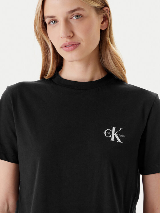 Calvin Klein Jeans Calvin Klein Jeans Marškinėlių komplektas LV047C905G Juoda Regular Fit