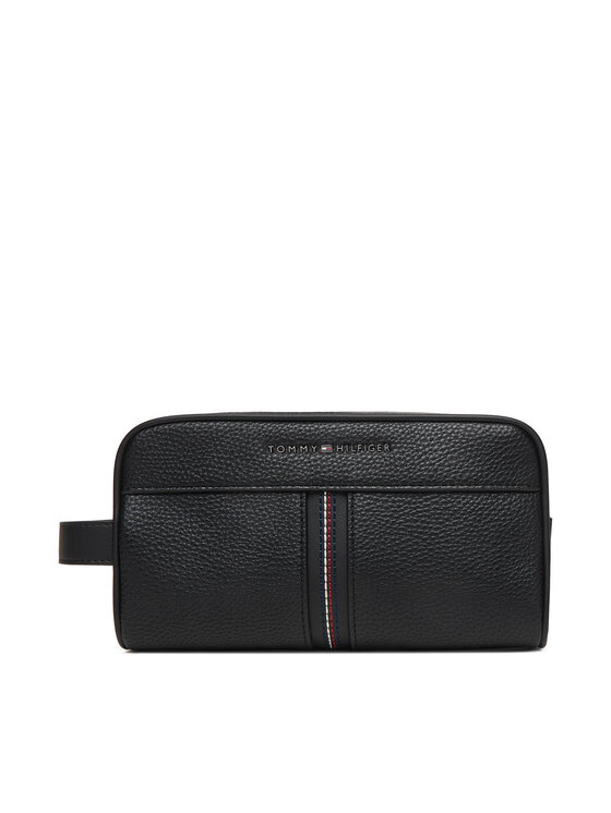 Tommy Hilfiger Τσαντάκι καλλυντικών Tommy Hilfiger Th Central Washbag AM0AM14172 Μαύρο