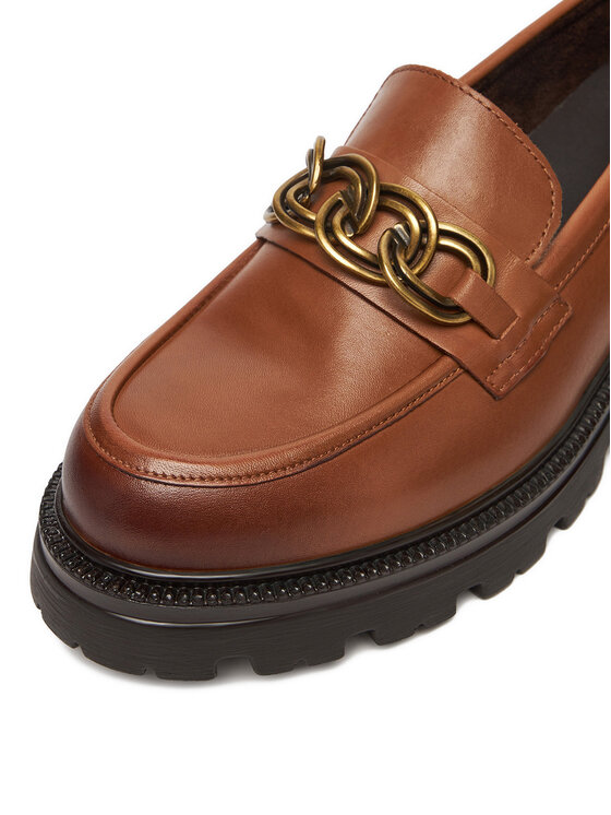Lasocki Loafersy Lasocki CEO-WI33-CSA538-SANDY-43 Hnědá