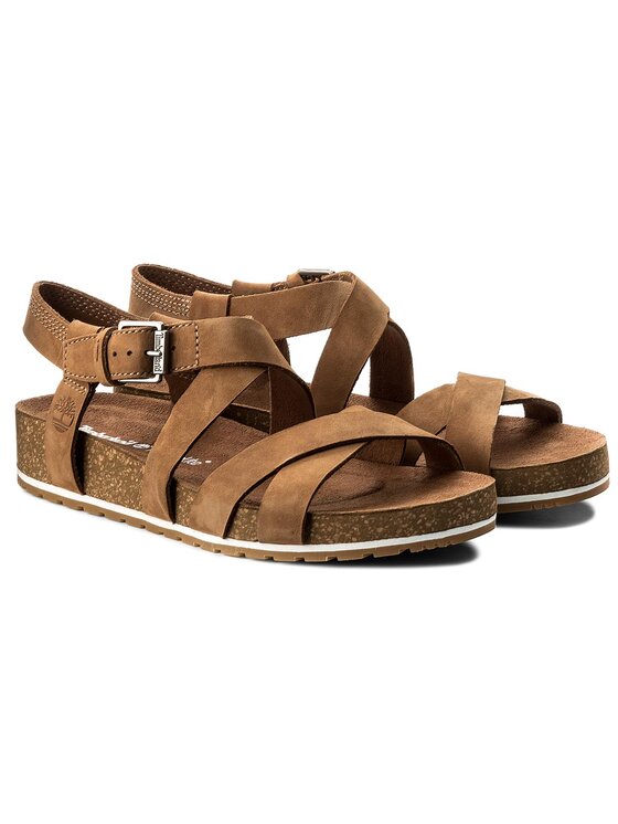 Timberland Босоніжки Timberland Malibu Waves Ankle A1MQR Коричневий