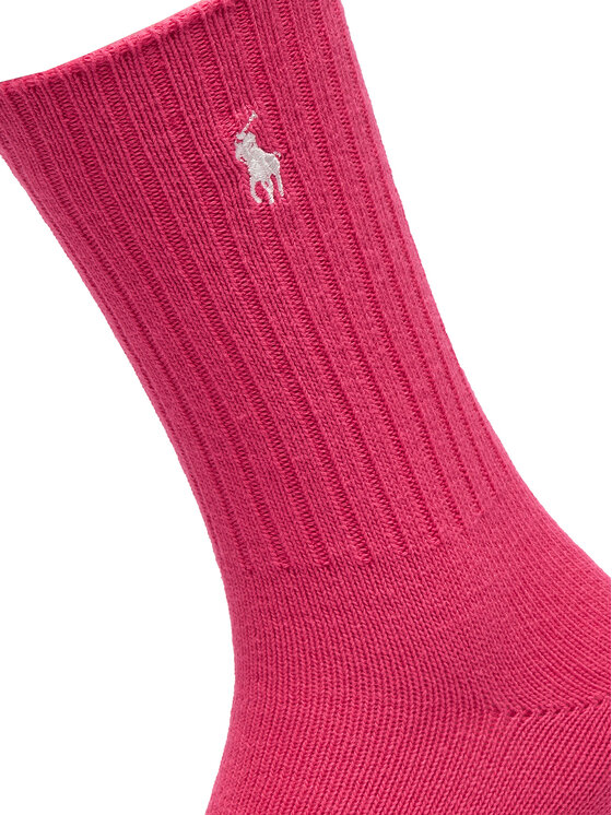 Polo Ralph Lauren Дълги чорапи Polo Ralph Lauren 455P10242019 Розов