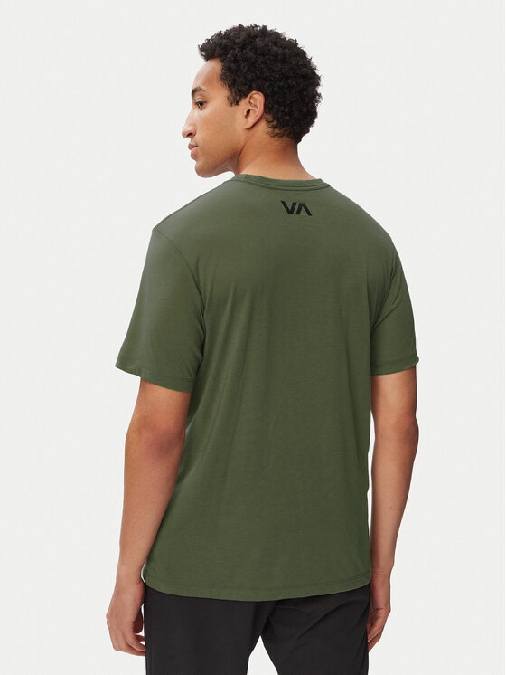RVCA RVCA Camiseta Icon AVYZT01365 Marrón Regular Fit