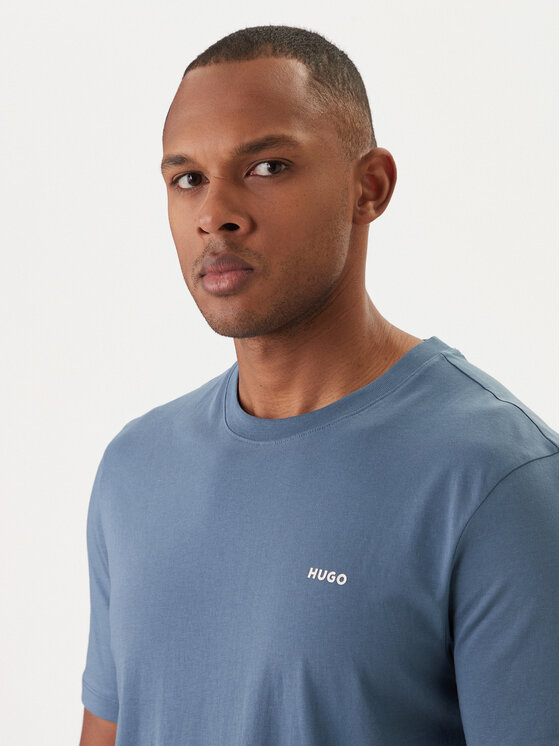 HUGO HUGO Camiseta Dero222 50466158 Azul Regular Fit