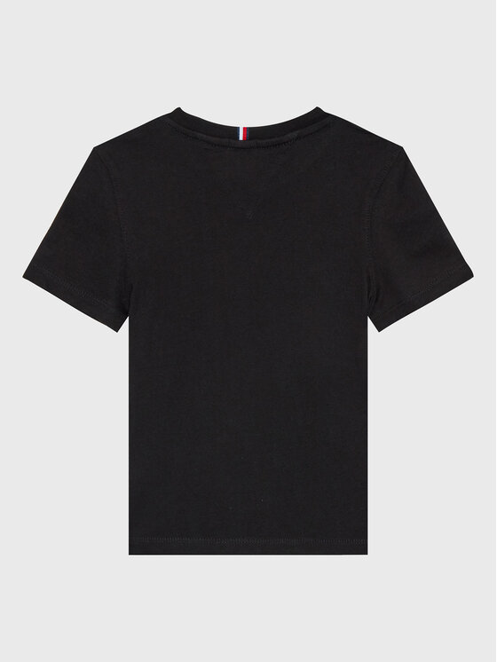Tommy Hilfiger Tommy Hilfiger T-Shirt Essential KS0KS00210 M Μαύρο Regular Fit