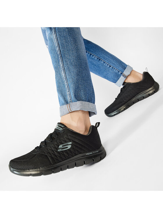 Skechers Sportcipők Skechers The Happs 52185/BBK Fekete