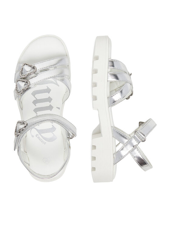 Juicy Couture Босоніжки Juicy Couture CS6278-06 Срібний