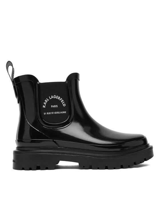 KARL LAGERFELD Гумові чоботи KARL LAGERFELD KL47140 Чорний