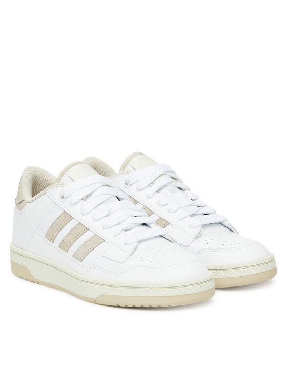 adidas Basketbalové topánky adidas Rapid Court Low JR3162 Biela