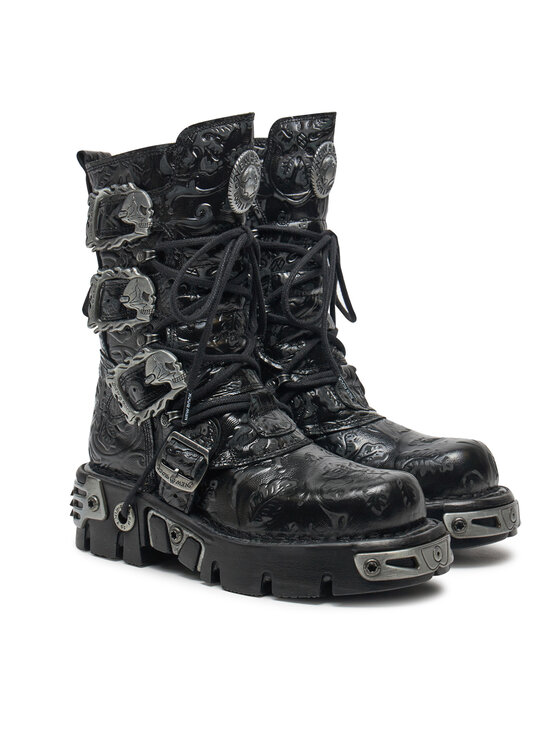 Glády NEW ROCK M-391-S4 Černá | Eobuv.cz