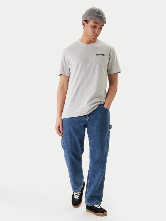 Element Element Camiseta Blazin Chest ELYZT00595 Gris Regular Fit