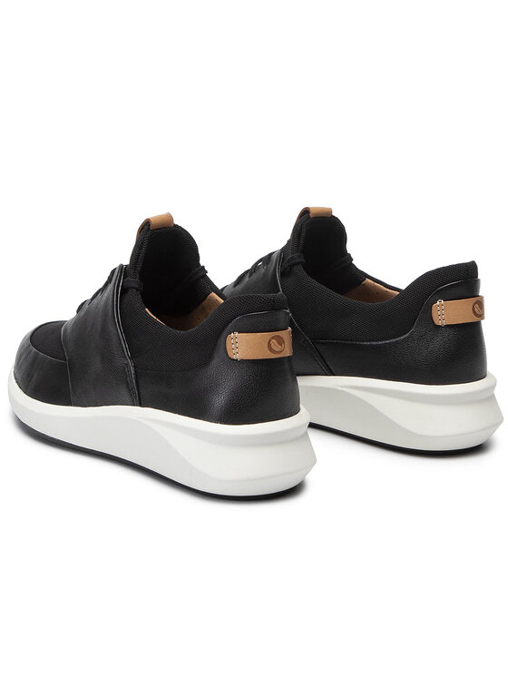 Clarks Snīkeri Clarks Un Rio Lace 261403954 Melns