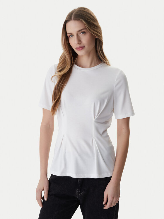 ONLY ONLY Top Elena 15368451 Blanco Slim Fit
