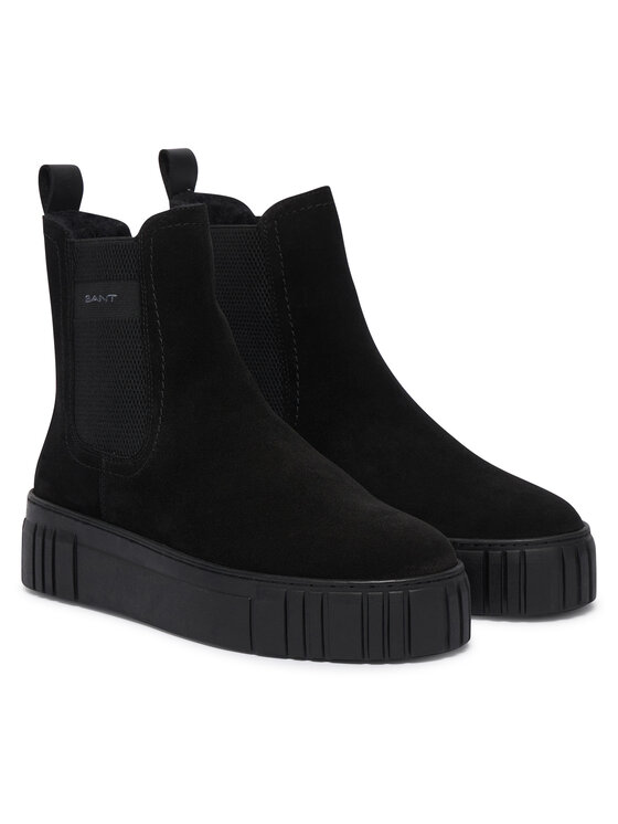 Gant Jātnieku stila puszābaki Gant Snowmont 33553431 Melns