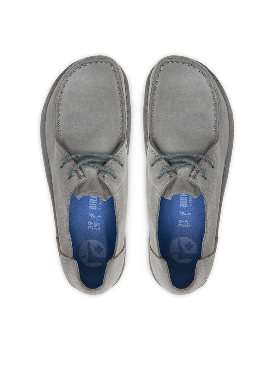 Birkenstock Poltopánky Birkenstock Utti Lace 1030132 Sivá