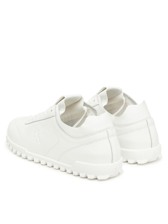 Calvin Klein Αθλητικά Calvin Klein Low Profile Runner Lth Mg YW0YW02049 Λευκό