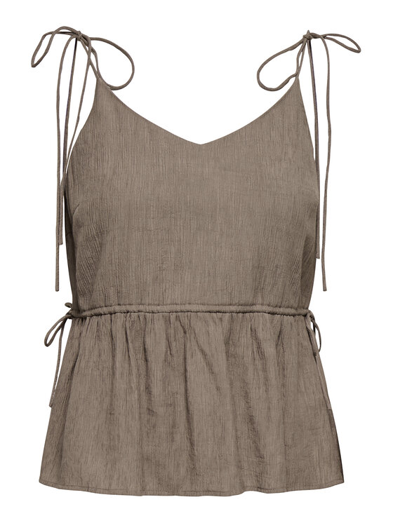 ONLY ONLY Top Nele 15370325 Beige oscuro Regular Fit