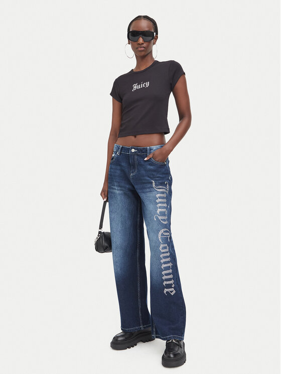 Juicy Couture Juicy Couture Τζιν JCDJE225952 Μπλε Wide Leg