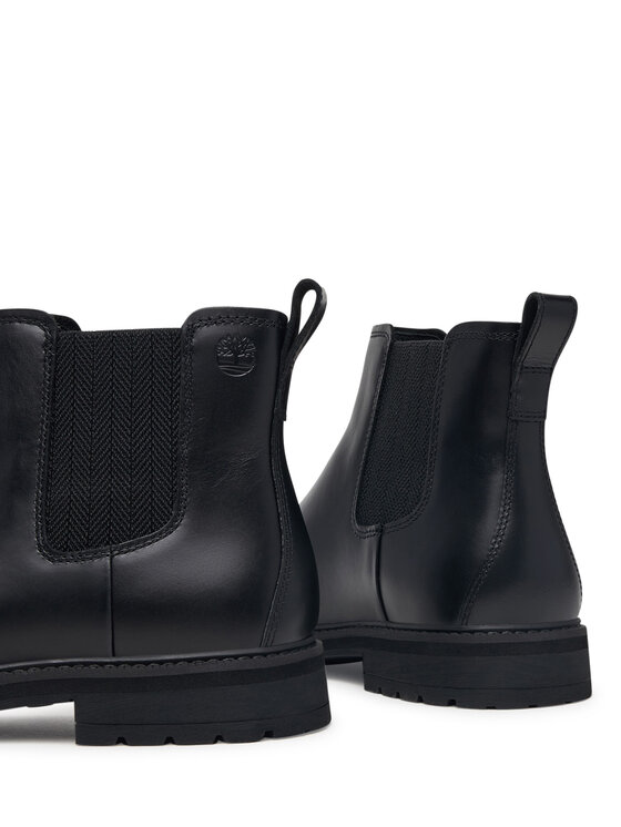 Timberland Боти тип челси Timberland Stormbucks TB0A42PGW021 Черен