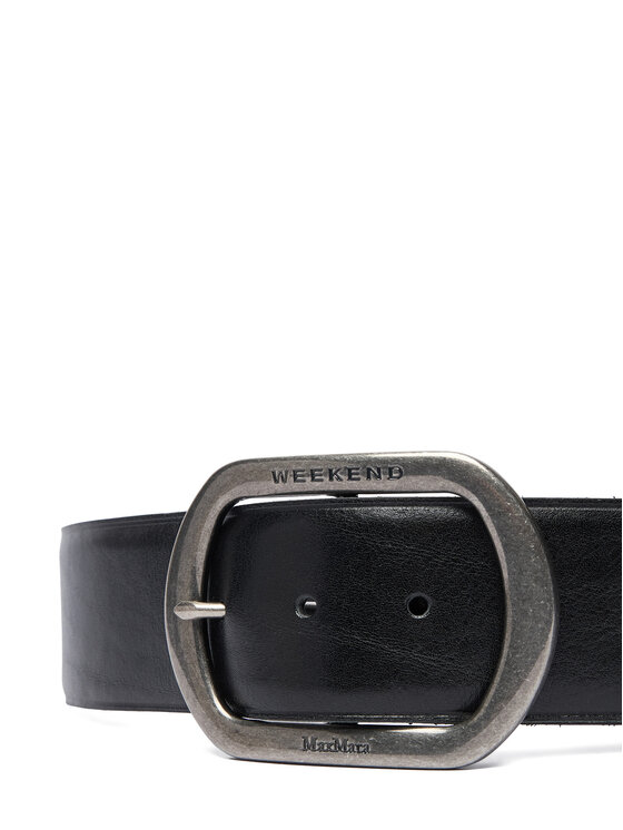 Weekend Max Mara Dámsky opasok Weekend Max Mara Clavier 2525506025600 Čierna