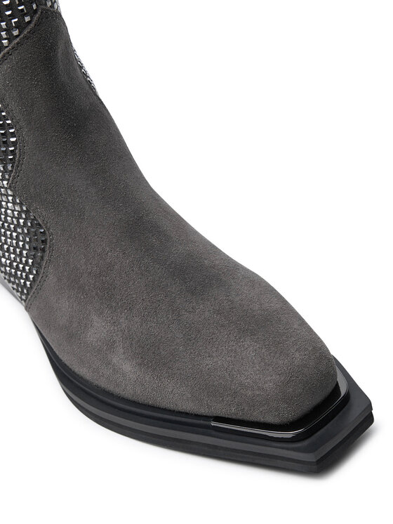 Alma En Pena Kovbojské topánky Alma En Pena I240712 Sivá