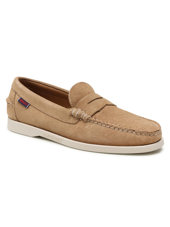 Sebago Мокасини Sebago Dan Boat Flesh Out 7111MSW Бежов