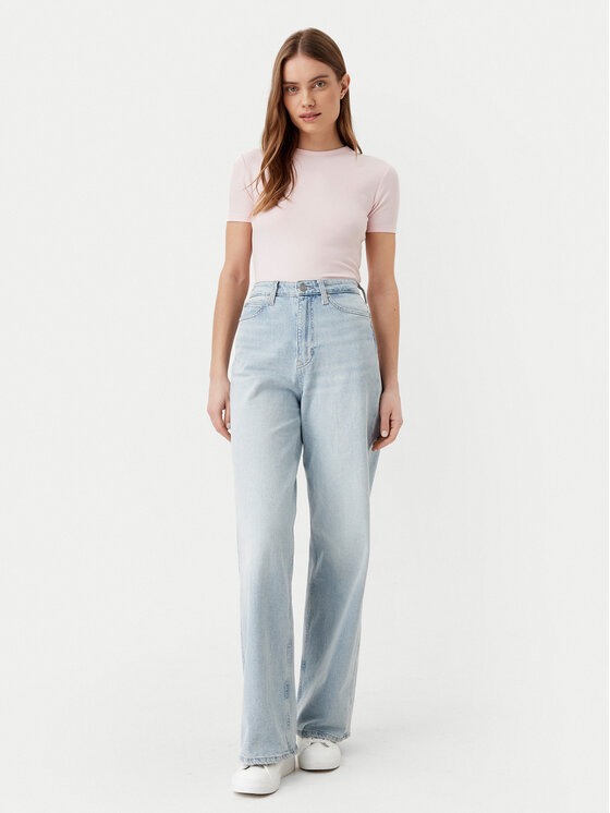 Calvin Klein Calvin Klein Top K20K208247 Rosa Slim Fit