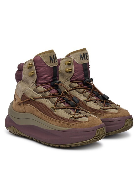 Moon Boot Stivali da neve Moon Boot Moon 247 Xlace Mid 80D2490070 Verde