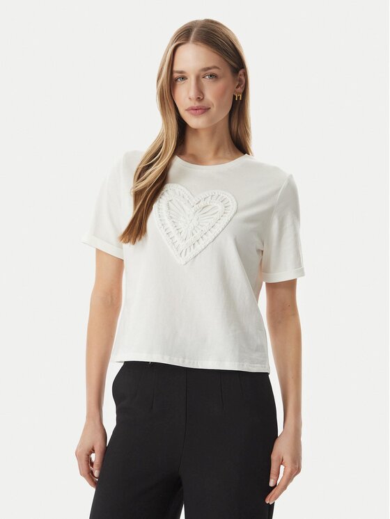 Morgan Morgan Camiseta 261-DUROUJ Blanco Regular Fit