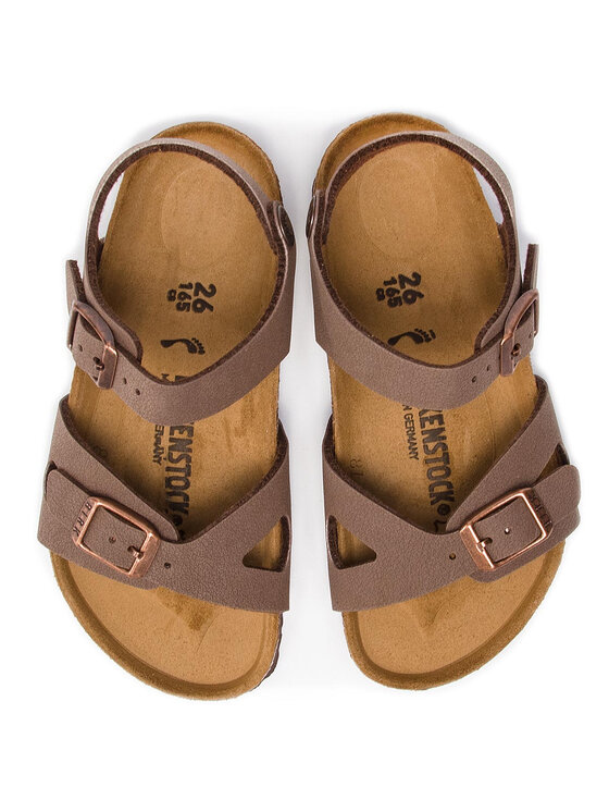 Birkenstock Sandály Birkenstock Rio Kids 1012506 Hnědá