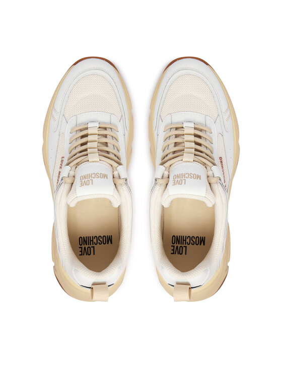 LOVE MOSCHINO Снікерcи LOVE MOSCHINO JA15426G1OIQ411A Білий