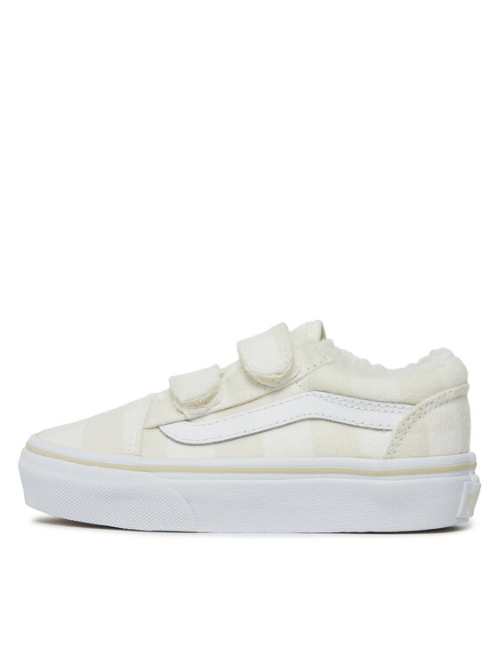 Vans Tenis superge Vans Uy Old Skool V VN000VHEBPH1 Kremna