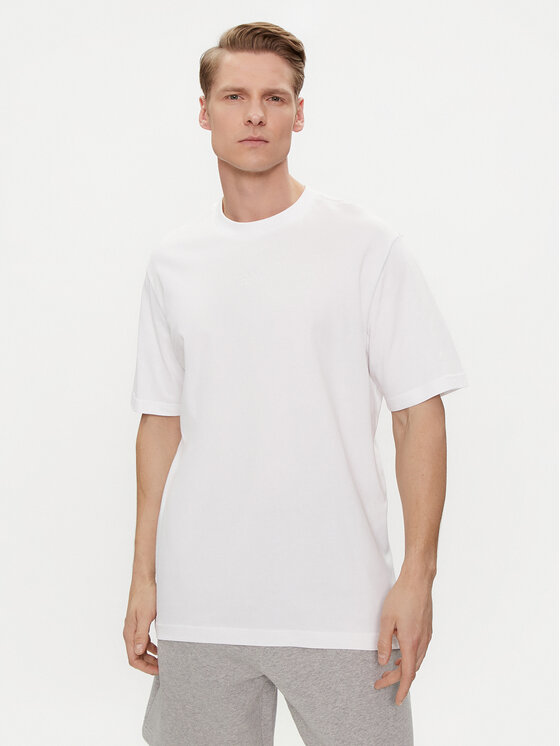 adidas adidas Футболка IR8364 Білий Loose Fit