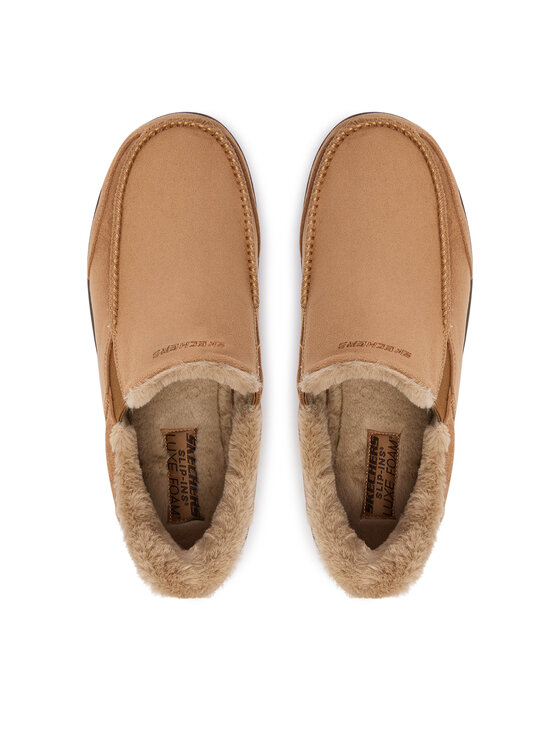 Skechers Mokasíny Skechers Murette-Scofield 205606/TAN Světle hnědá