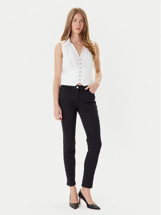 Morgan Morgan Топ 242-OPLI Білий Slim Fit